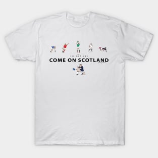 Six Nations rugby - Come on Scotland T-Shirt